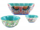 ASIAN: THREE CHINESE PORCELAIN