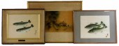 ASIAN: THREE CHINESE PRINTS, O