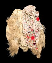 ASIAN: THREE CHINESE SILK EMBR