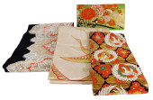 ASIAN: THREE JAPANESE OBI AND