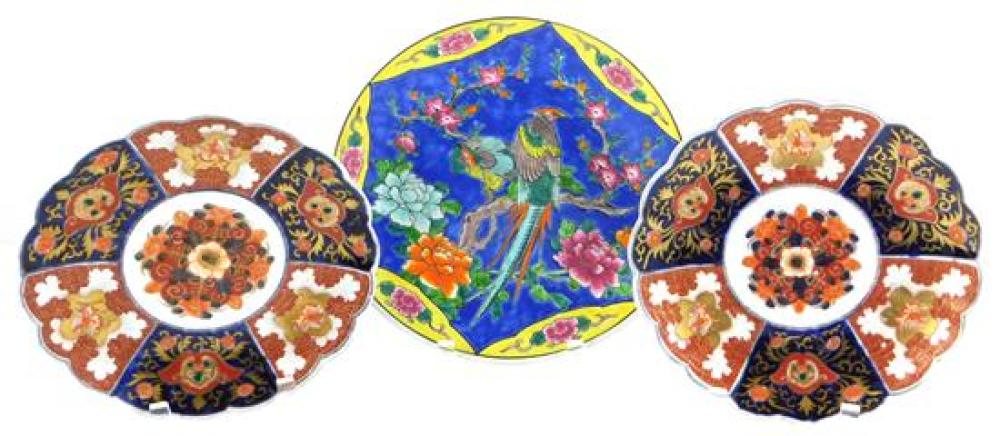 ASIAN: THREE PLATES, THE FIRST WITH