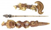 ASIAN: THREE RITUAL OBJECTS, 2