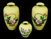 ASIAN: THREE SATO CLOISONNé VA