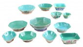 ASIAN: TWELVE CHINESE PORCELAI