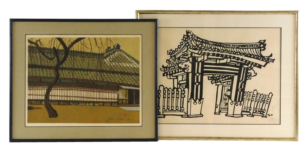 ASIAN: TWO ARCHITECTURAL THEMED