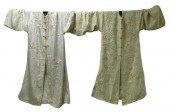 ASIAN: TWO CHINESE COATS, 20TH