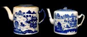ASIAN: TWO CHINESE EXPORT BLUE