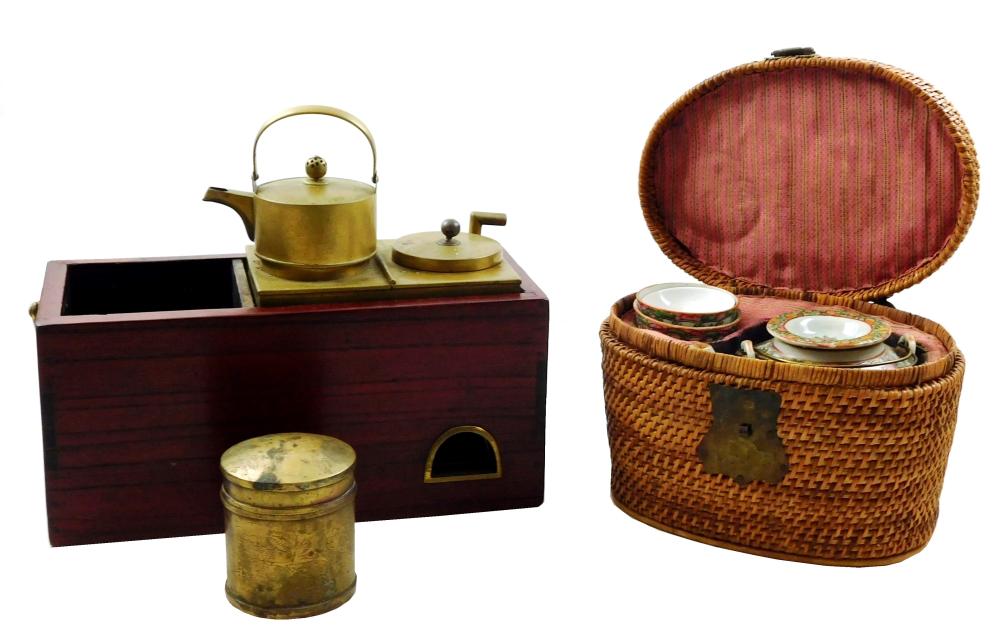 ASIAN: TWO CHINESE SERVING WARE