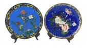 ASIAN: TWO CLOISONNé CHARGERS,