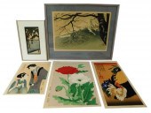 ASIAN: TWO FRAMED JAPANESE WOO