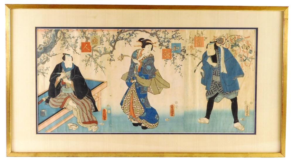 ASIAN: UTAGAWA KUNISADA AKA