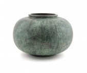 ASIAN VERDIGRIS PATINATED BRON