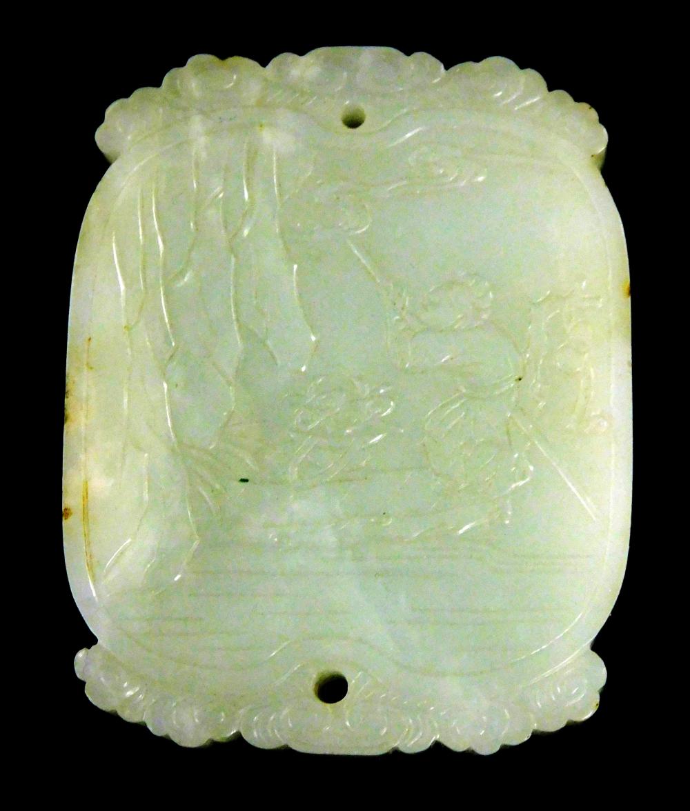 ASIAN: WHITE JADEITE OR CELADON