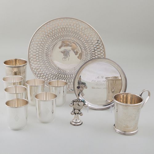 ASPREY &AMP; CO. SILVER WAITER