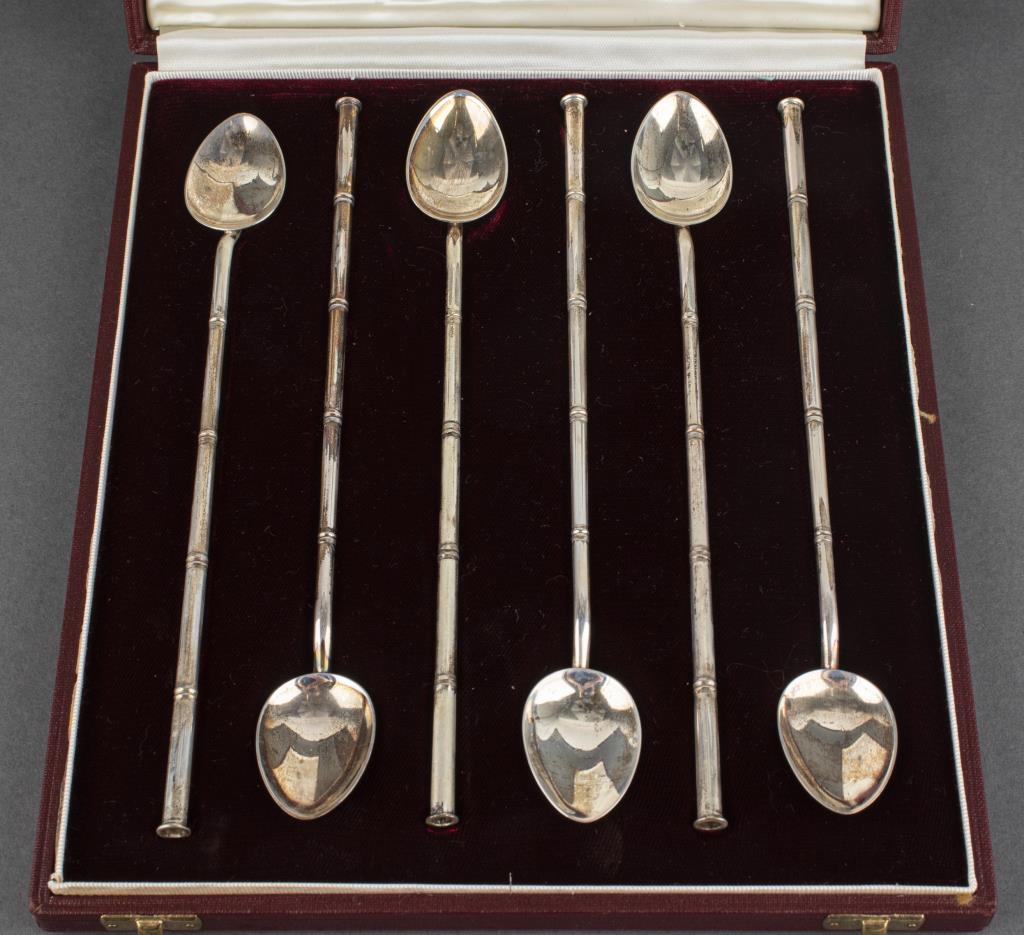ASPREY SILVER BAMBOO MOTIF ICE