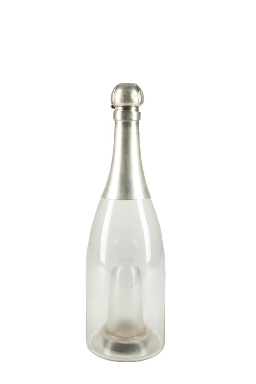 ASPREY SILVER MOUNTED CHAMPAGNE