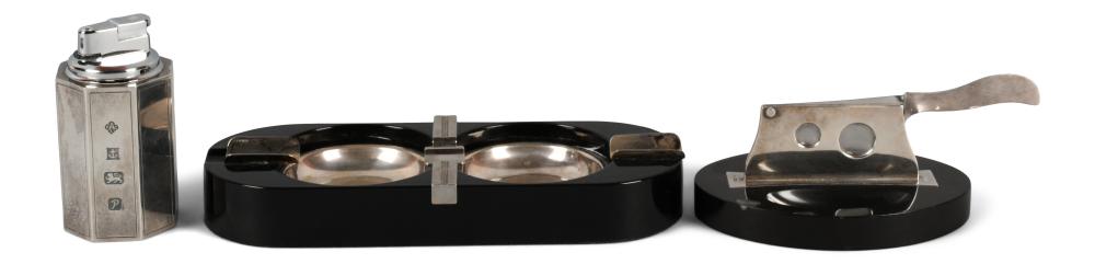 ASPREY SILVER TABLE LIGHTER AND