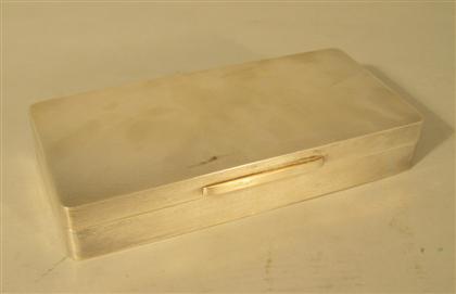 Asprey sterling silver cigarette