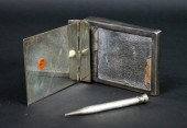 ASPREY STERLING SILVER NOTEPAD