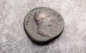 ASSE ADRIANO ROMAN EMPIRE COIN