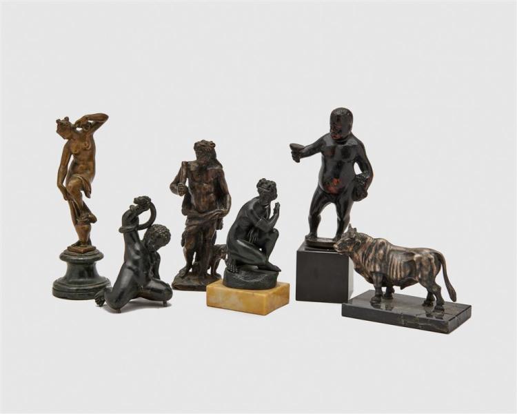 ASSEMBLAGE OF SIX CONTINENTAL