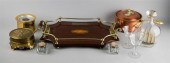 ASSEMBLAGE OF TABLE ITEMS INCL