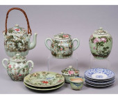 ASSEMBLED ASIAN GREEN PORCELAI