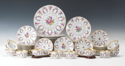 Assembled Bavarian Hand Painted