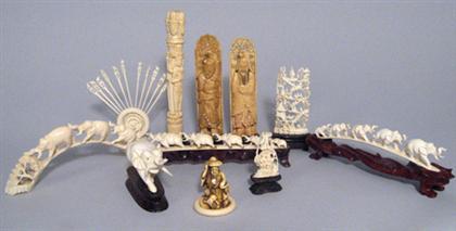 Assembled Chinese elephant ivory