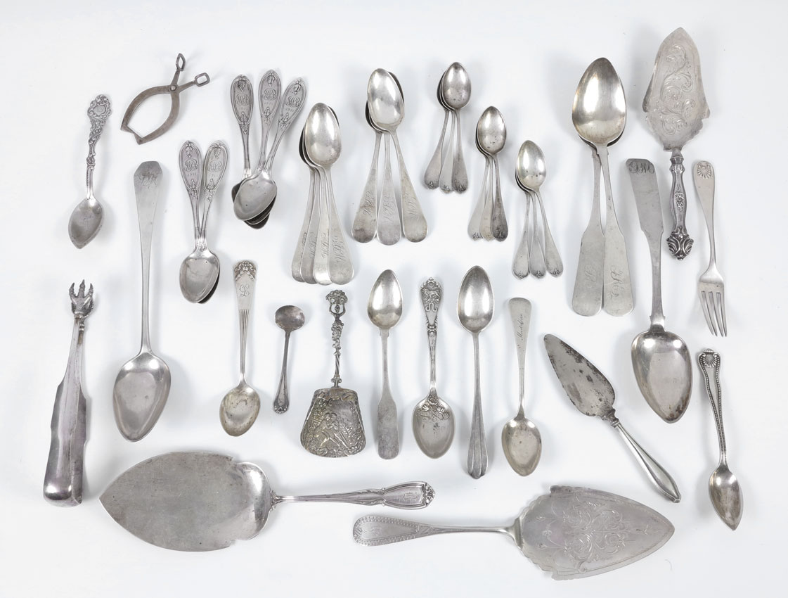 ASSEMBLED COLLECTION OF STERLING