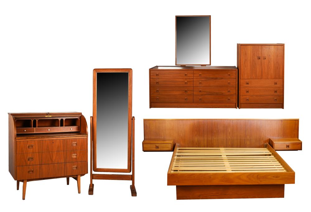 ASSEMBLED DANISH MODERN-STYLE