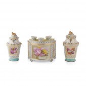 ASSEMBLED ENGLISH PORCELAIN FL
