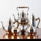ASSEMBLED ENGLISH SILVER FIVE