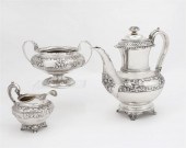 ASSEMBLED ENGLISH SILVER THREE