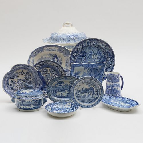 ASSEMBLED ENGLISH TRANSFER WARE