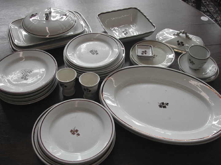 Assembled Forty-Piece Partial
