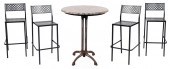 ASSEMBLED FOUR-PIECE BISTRO SE