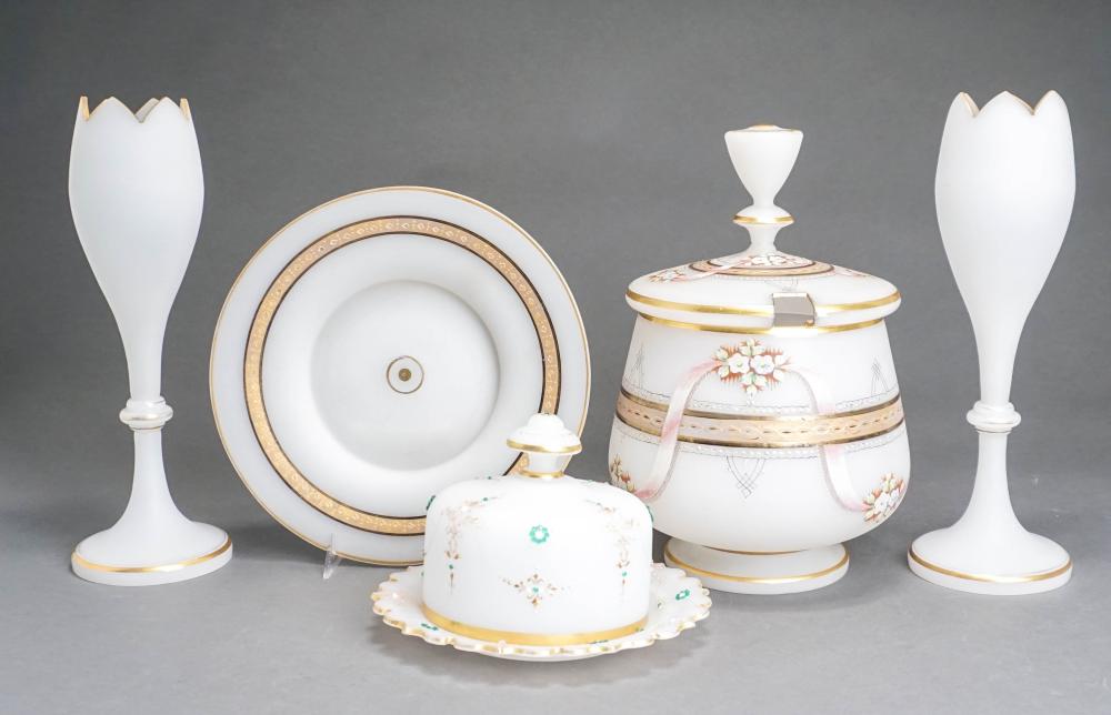 ASSEMBLED FOUR-PIECE SUITE OF