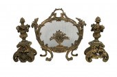 ASSEMBLED FRENCH GILT BRONZE F