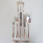 ASSEMBLED GEORGIAN SILVER PART