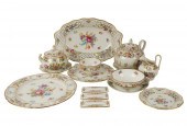 ASSEMBLED GERMAN PORCELAIN SER