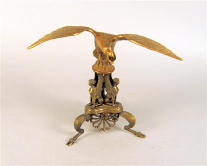 Assembled gilt bronze watch holder