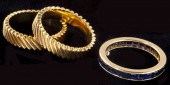 Assembled Gold Band Set (2) Ja