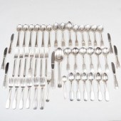 ASSEMBLED GORHAM SILVER PART F