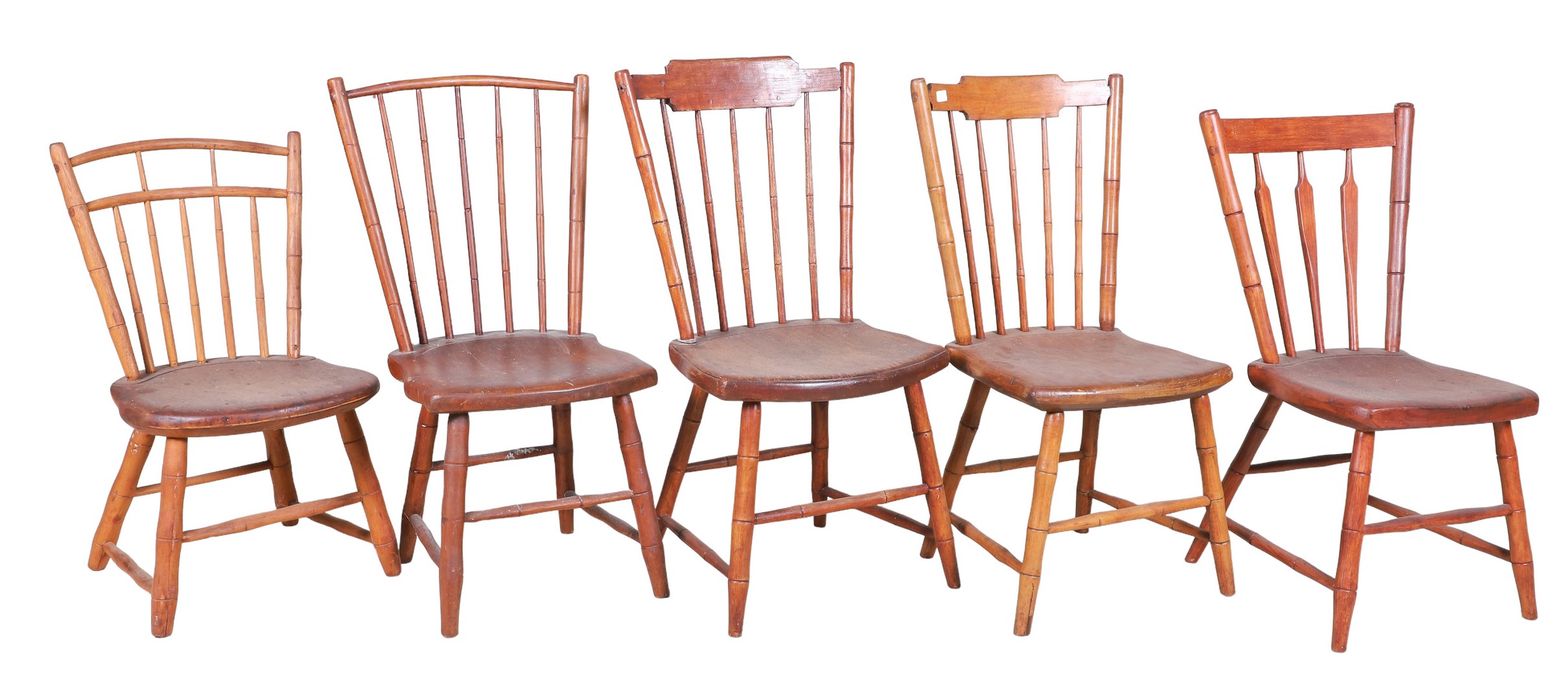 Assembled group of 4 + 1 child size
