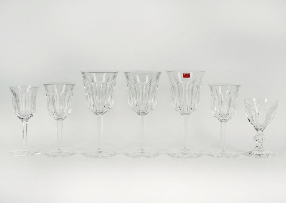 ASSEMBLED GROUP OF BACCARAT CRYSTAL