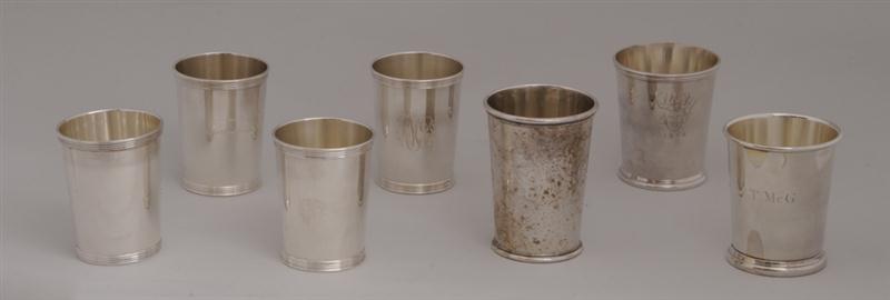 ASSEMBLED GROUP OF ELEVEN SILVER