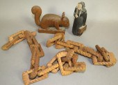 ASSEMBLED GROUP OF FOLK ART CA