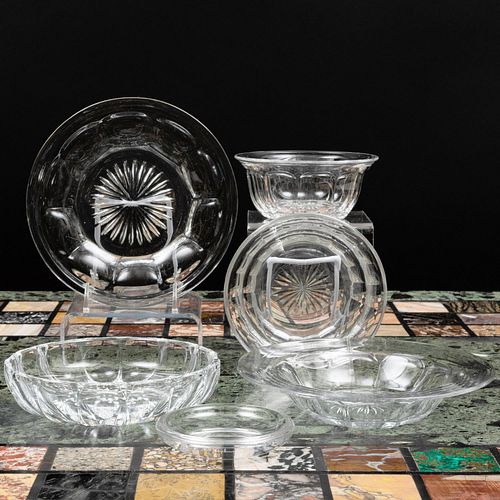 ASSEMBLED GROUP OF GLASS