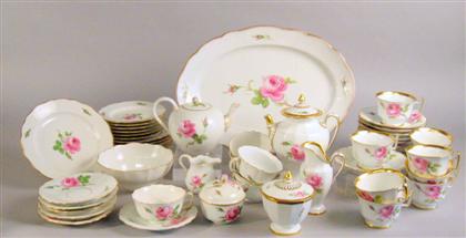 Assembled group of Meissen
